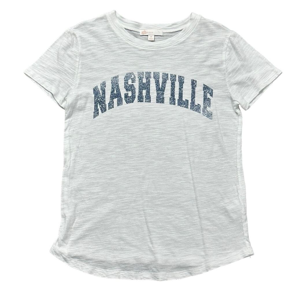 GB girls Light Gray Nashville Tee
